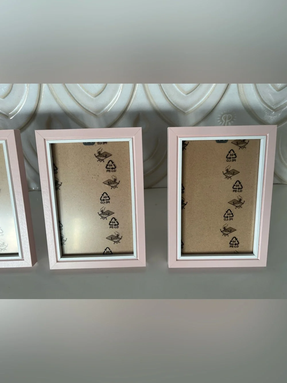 Pink Photo Frame Set